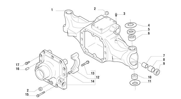 Carraro Axle Drawing for 133979, page 3