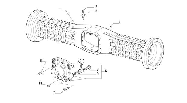 Carraro Axle Drawing for 134260, page 3