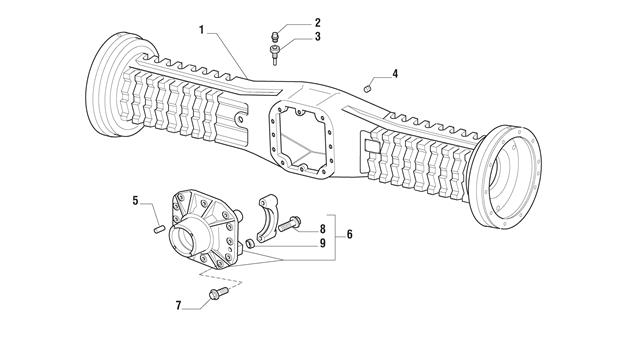 Carraro Axle Drawing for 134297, page 3