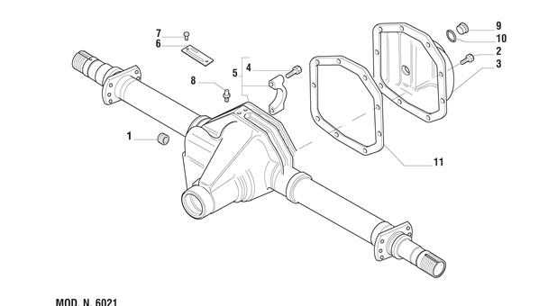 Carraro Axle Drawing for 134495, page 3