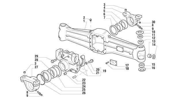 Carraro Axle Drawing for 135085, page 3