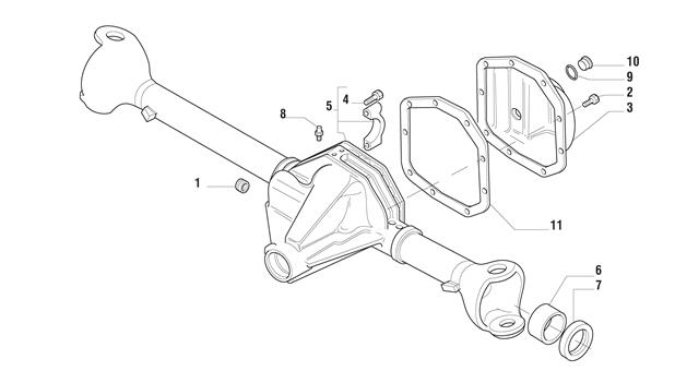 Carraro Axle Drawing for 135451, page 3