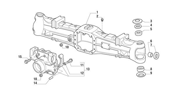 Carraro Axle Drawing for 135590, page 3