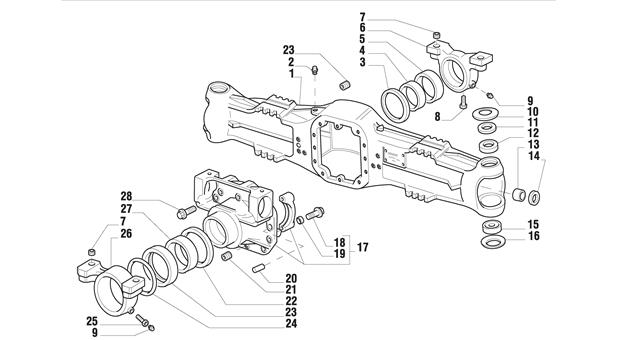 Carraro Axle Drawing for 135780, page 3