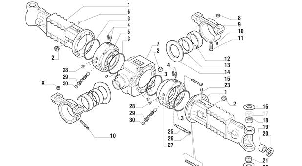 Carraro Axle Drawing for 135835, page 3