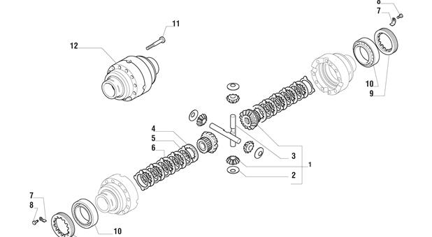 Carraro Axle Drawing for 135835, page 7