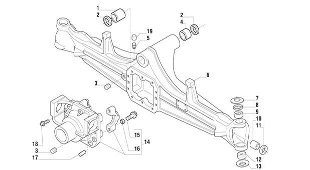 Carraro Axle Drawing for 135953, page 3