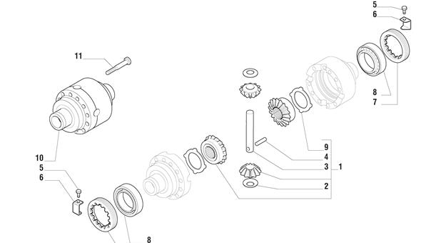 Carraro Axle Drawing for 135953, page 6