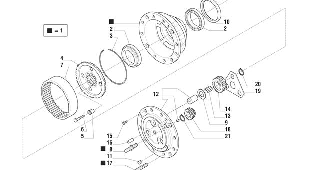 Carraro Axle Drawing for 135953, page 9