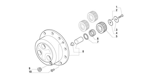 Carraro Axle Drawing for 136531, page 12