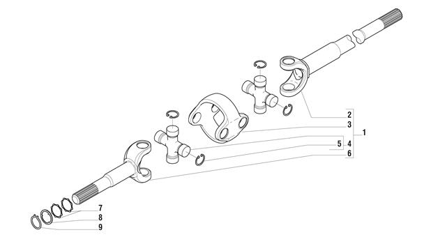 Carraro Axle Drawing for 136531, page 9