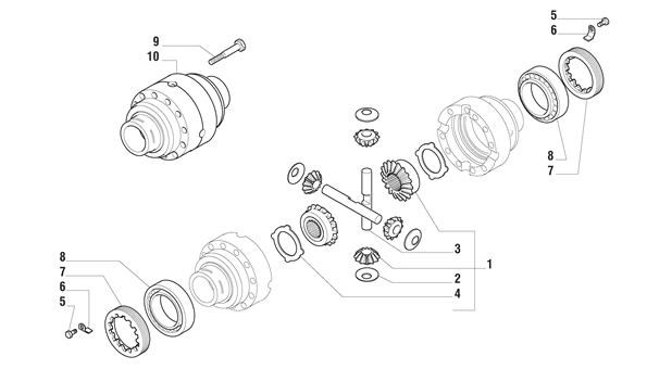 Carraro Axle Drawing for 136532, page 8