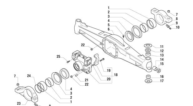 Carraro Axle Drawing for 136853, page 3