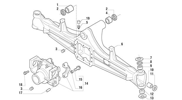 Carraro Axle Drawing for 137247, page 3