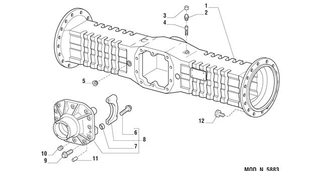 Carraro Axle Drawing for 137264, page 3