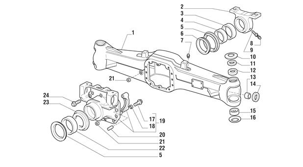 Carraro Axle Drawing for 137309, page 3