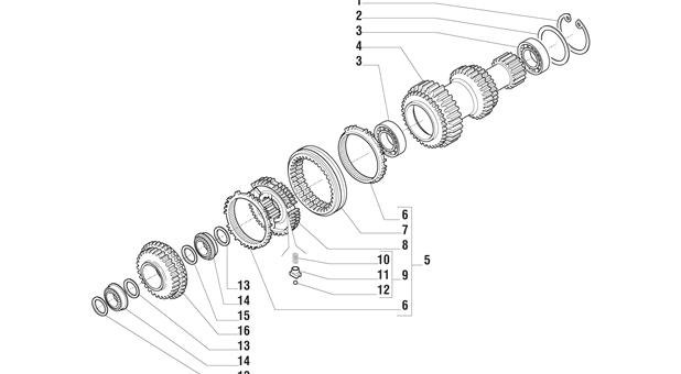 Carraro Axle Drawing for 137394, page 13