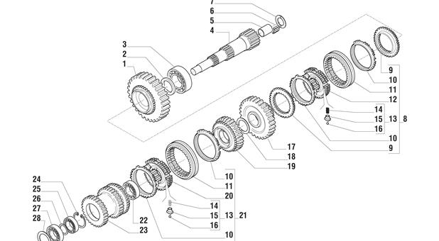 Carraro Axle Drawing for 137394, page 15