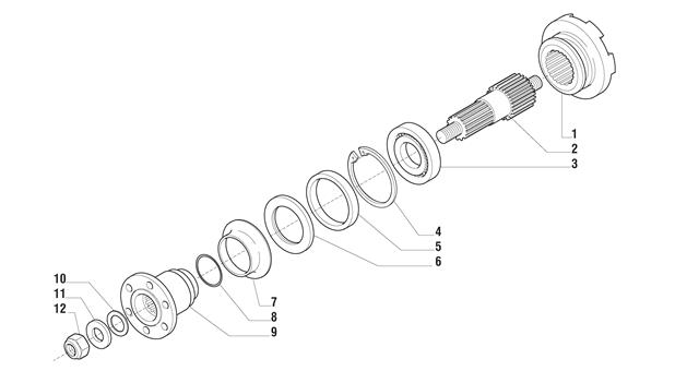 Carraro Axle Drawing for 137394, page 19