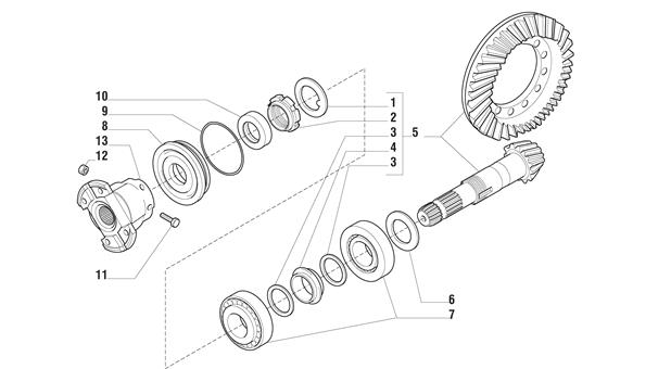 Carraro Axle Drawing for 138015, page 5