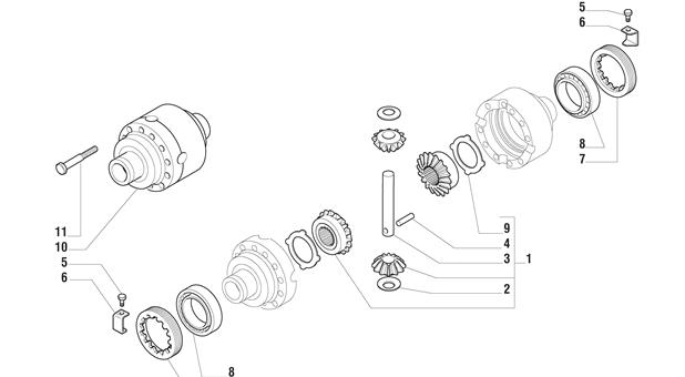 Carraro Axle Drawing for 138015, page 6