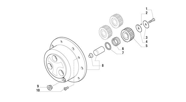 Carraro Axle Drawing for 138074, page 10