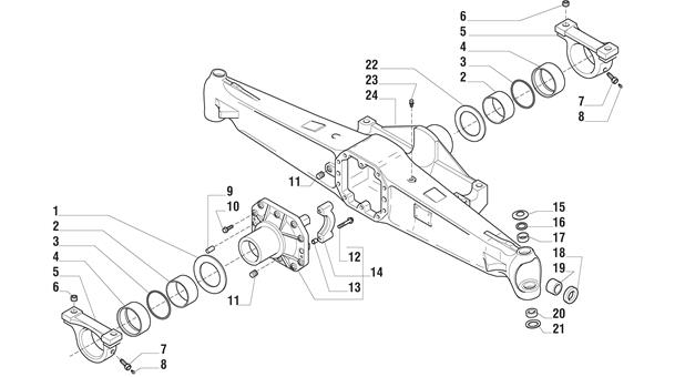 Carraro Axle Drawing for 138074, page 3