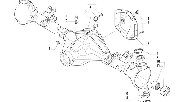 Carraro Axle Drawing for 138107, page 3