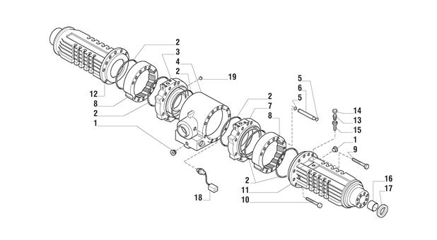 Carraro Axle Drawing for 138117, page 3