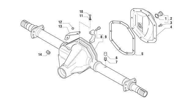 Carraro Axle Drawing for 138220, page 3