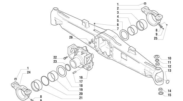 Carraro Axle Drawing for 138277, page 3