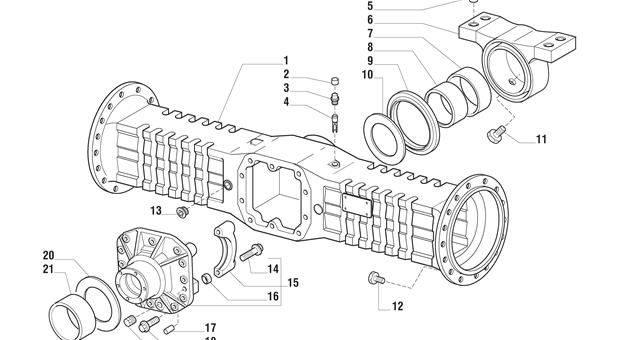 Carraro Axle Drawing for 138662, page 3