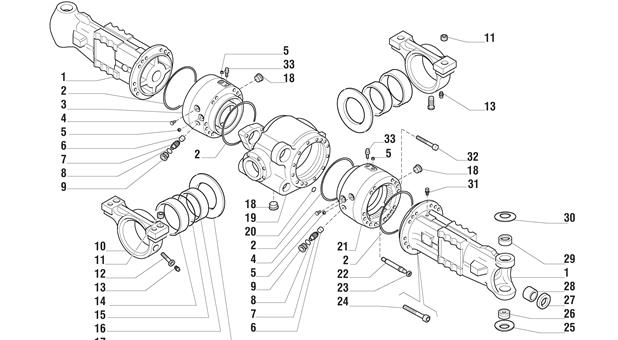 Carraro Axle Drawing for 138709, page 3