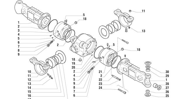 Carraro Axle Drawing for 138709, page 3