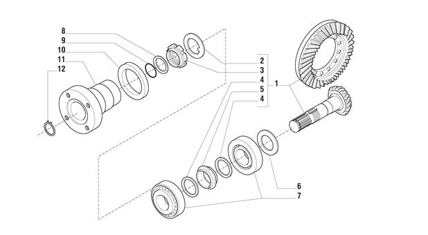 Carraro Axle Drawing for 138709, page 6