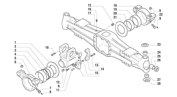 Carraro Axle Drawing for 138710, page 3