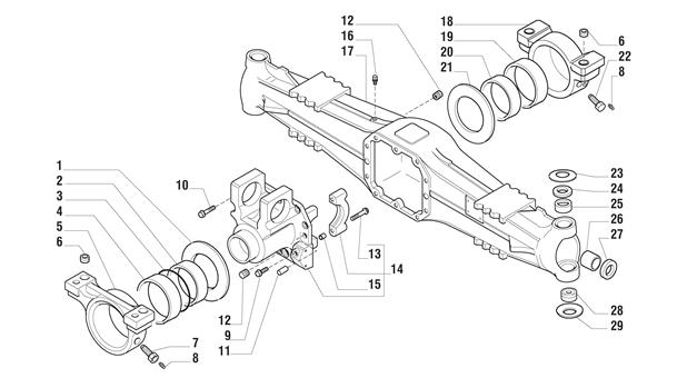 Carraro Axle Drawing for 138710, page 3