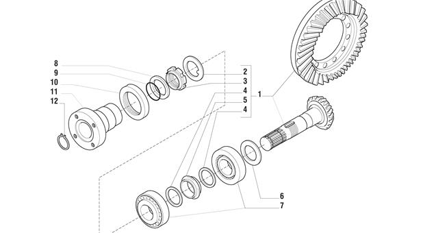 Carraro Axle Drawing for 138710, page 5