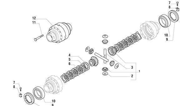 Carraro Axle Drawing for 138710, page 6