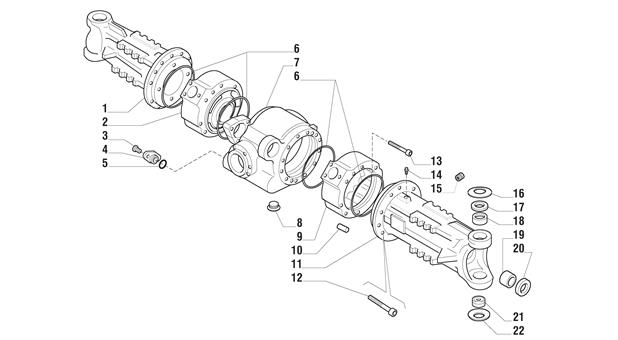 Carraro Axle Drawing for 138773, page 3