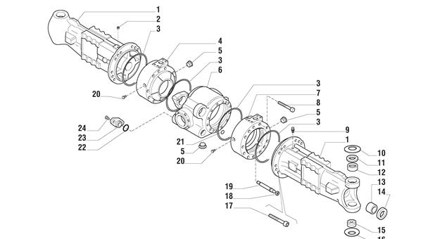 Carraro Axle Drawing for 139262, page 3