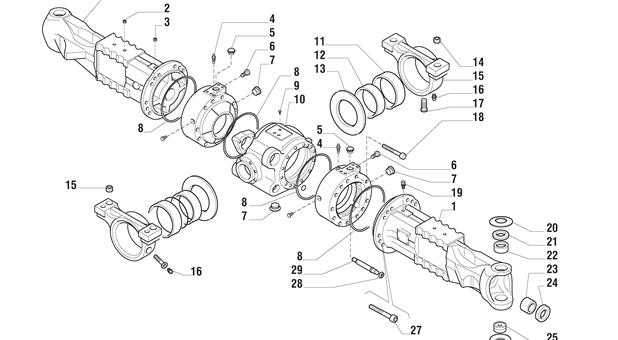 Carraro Axle Drawing for 139275, page 3