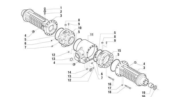 Carraro Axle Drawing for 139373, page 3