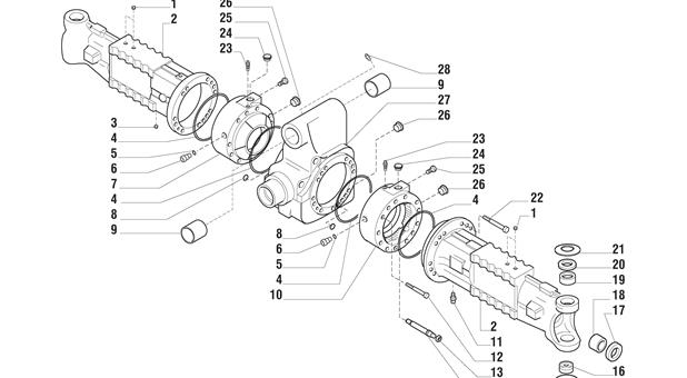 Carraro Axle Drawing for 139376, page 3