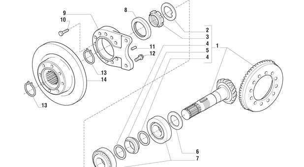 Carraro Axle Drawing for 139407, page 4