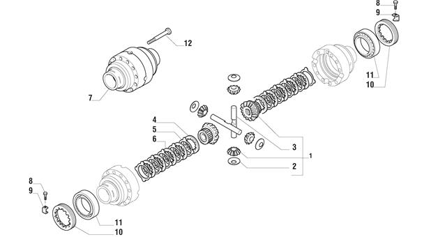 Carraro Axle Drawing for 139407, page 5