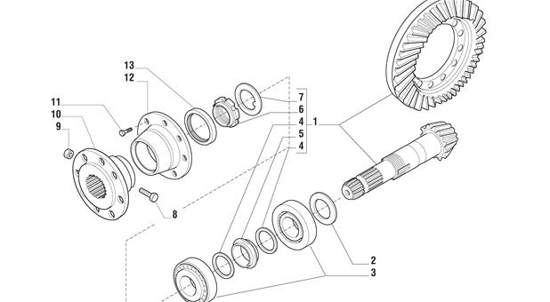 Carraro Axle Drawing for 139487, page 5