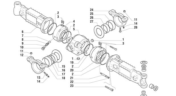 Carraro Axle Drawing for 139506, page 3