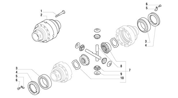 Carraro Axle Drawing for 139506, page 7