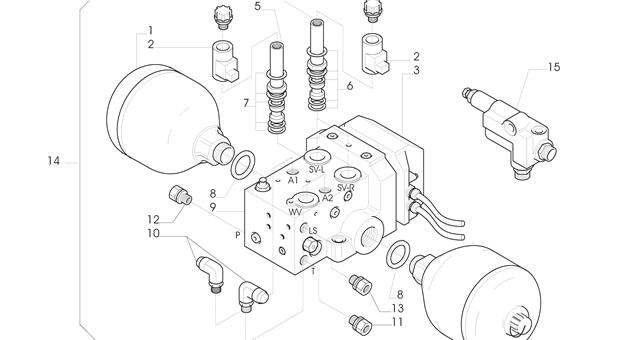 Carraro Axle Drawing for 139590, page 16